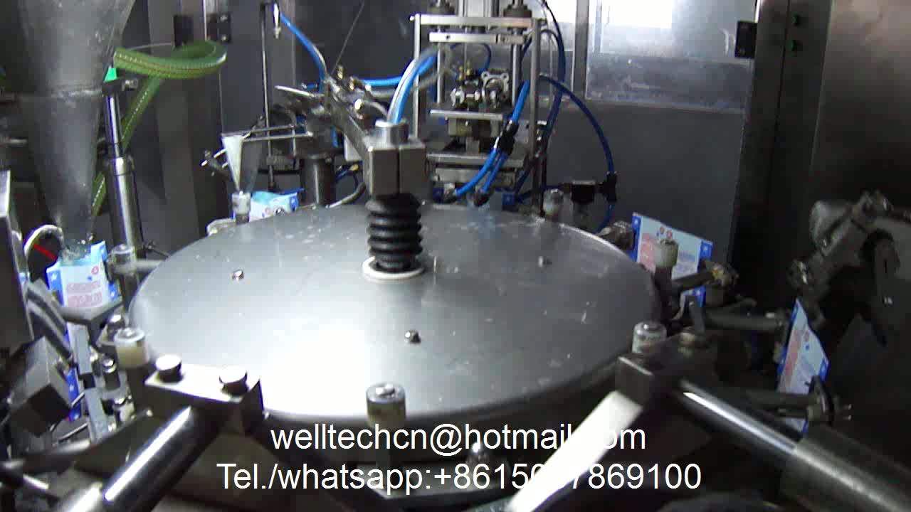 Microwave Popcorn Bag Rotary Packaging Line Microwave Popcorn Pouch