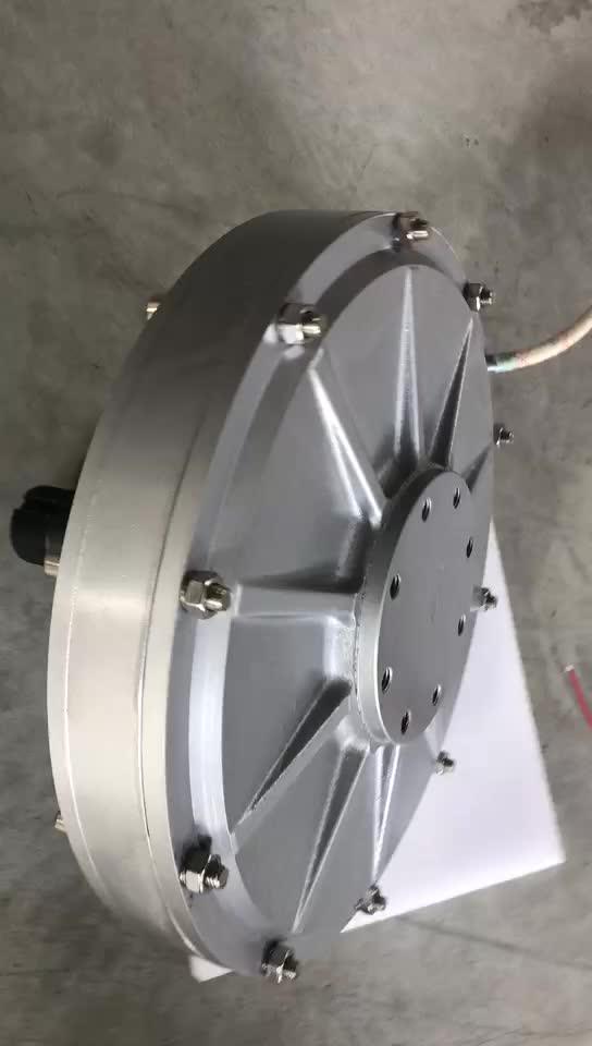 5kw 5000w 1000rpm 220v 240v 360v 380v Inner Rotor Ac Pma Pmg 3 Phase ...