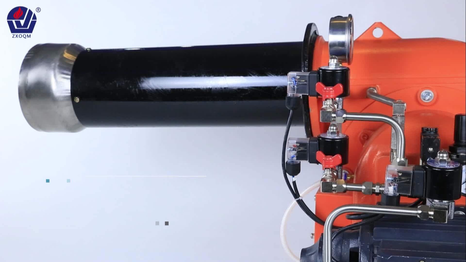 Commercial Waste Oil Burner 1000 Kw Dual Fuel Boiler Manufacturers