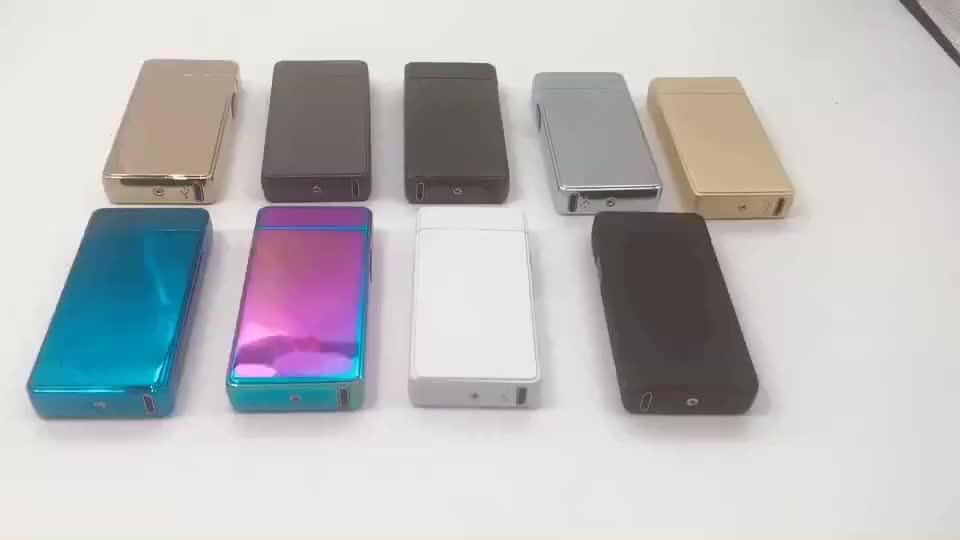Rechargeable Flameless Plasma Beam Lighter Electric Windproof Tesla