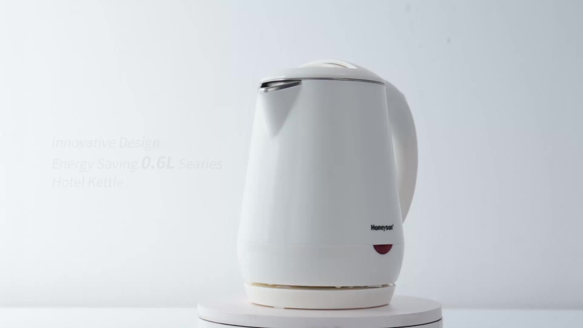 Wholesale Black Steel 0.6 Litre Tea Electric Kettle With Tray