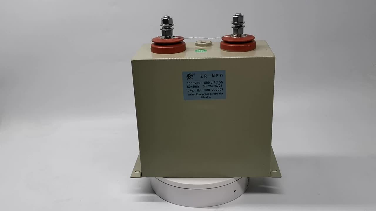 Mediumfrequency Water Cooled Capacitors For The Induction Furnace