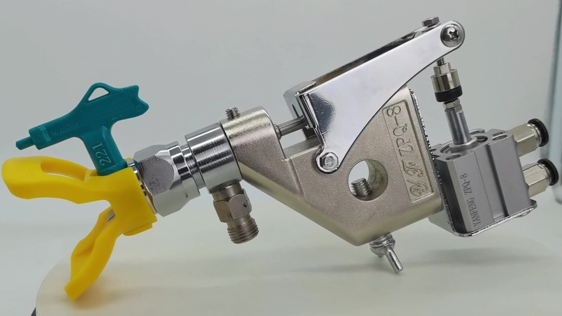 Truck Mounted Cold Paint Airless Airless Spray Gun Automatic Spray Gun