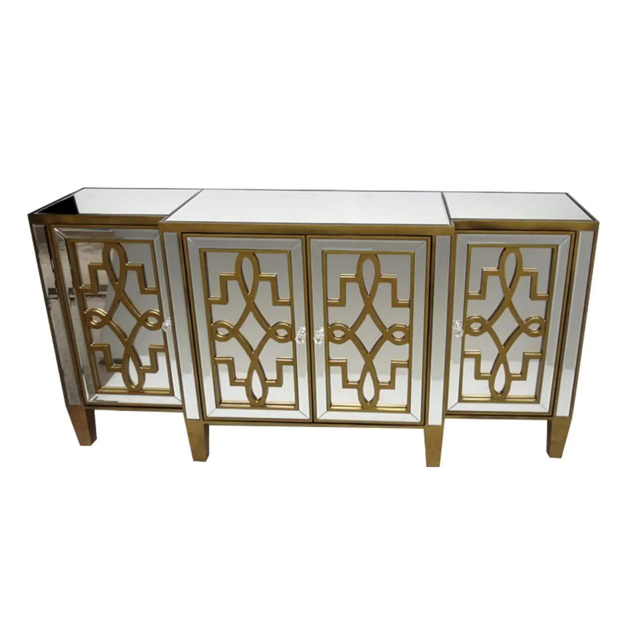Big Mirrored Buffet For Bedroom Furniture Buy Mirrored Wooden