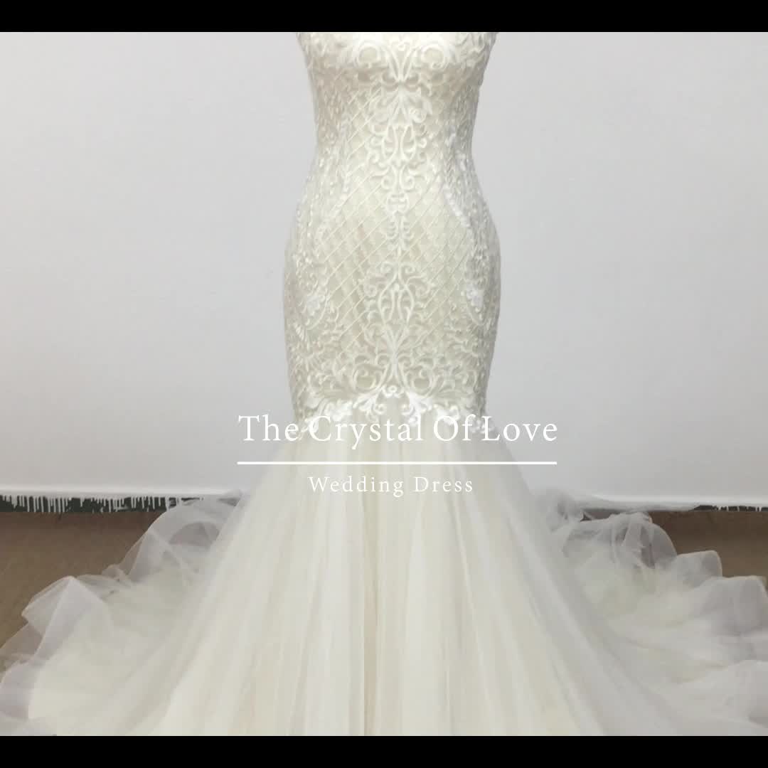 irish lace wedding dress