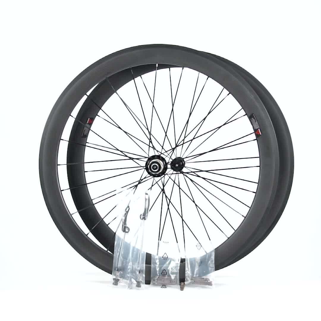 Csc Road Bike Ultra Light Carbon Wheels Clincher 88mm 25mm Width