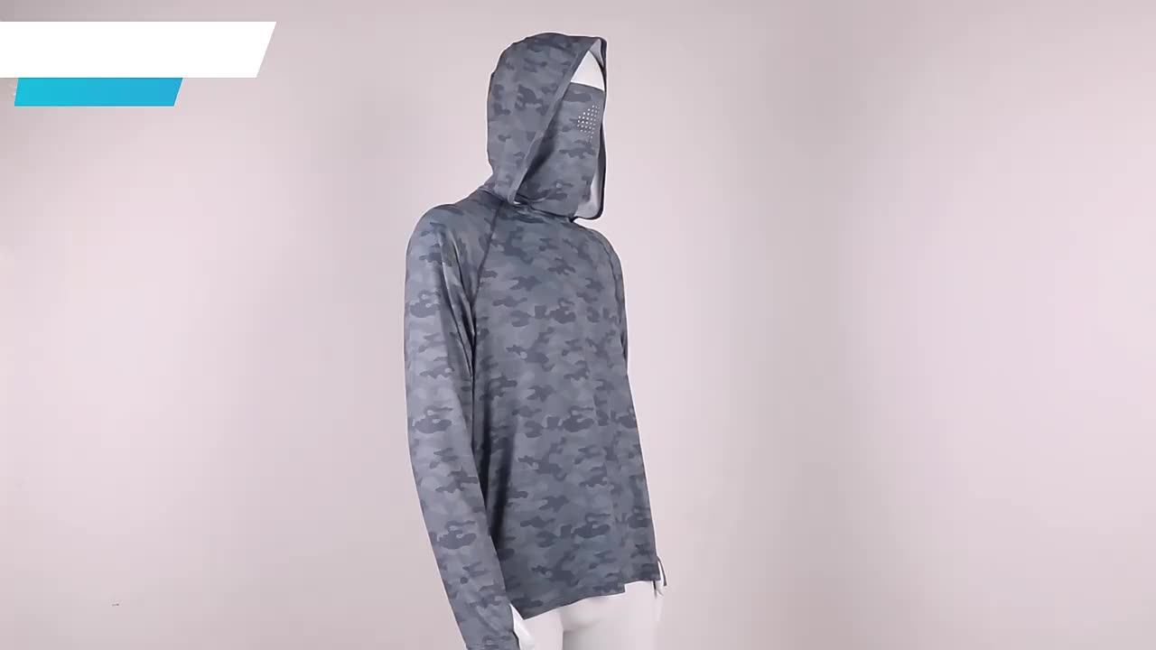 Customized Fishing Shirt Wear Men's Quick Dry Breathable Sports Shirt