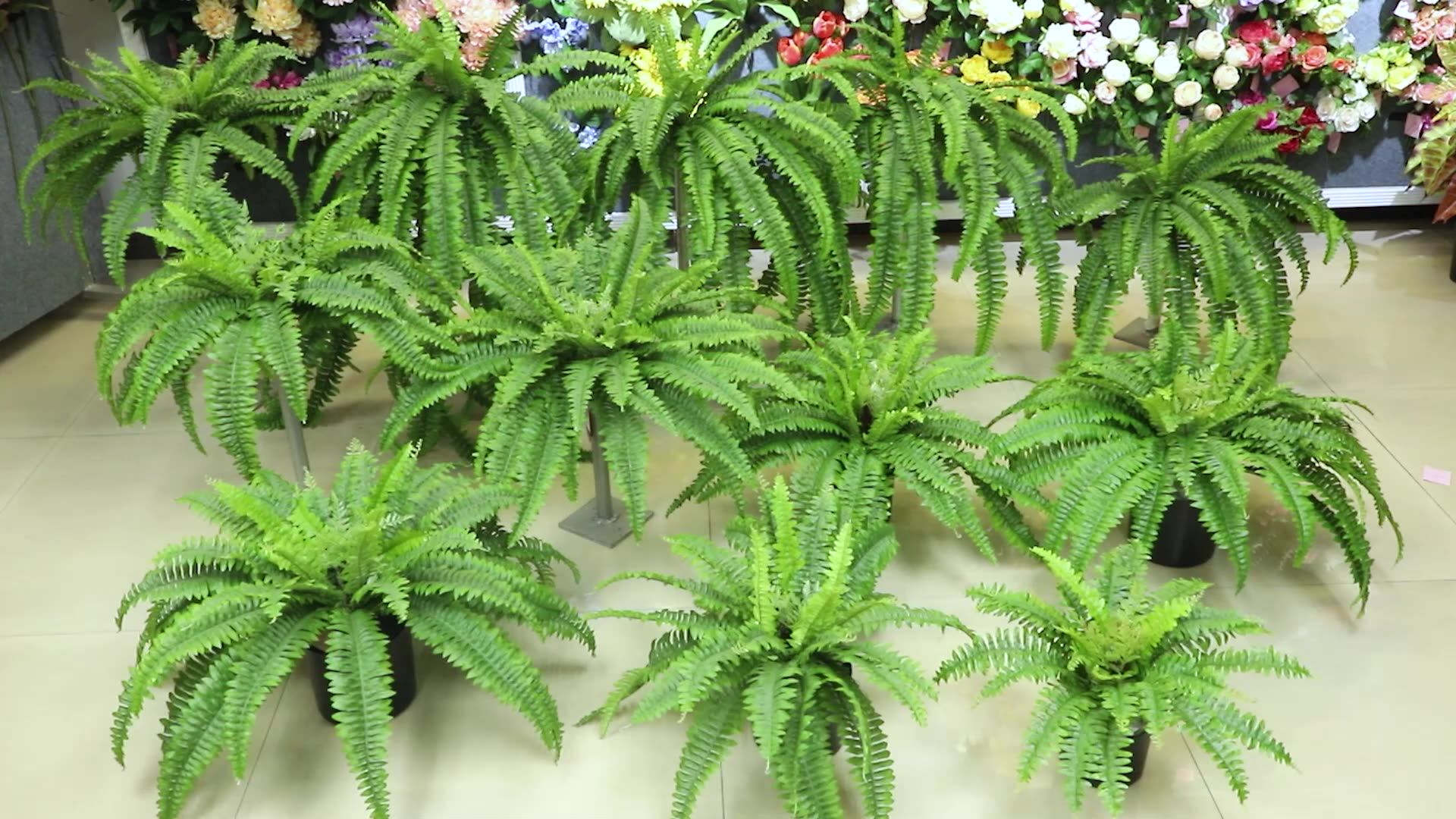 New Arrival Wholesale Supplies Artificial Boston Fern,Small Artificial