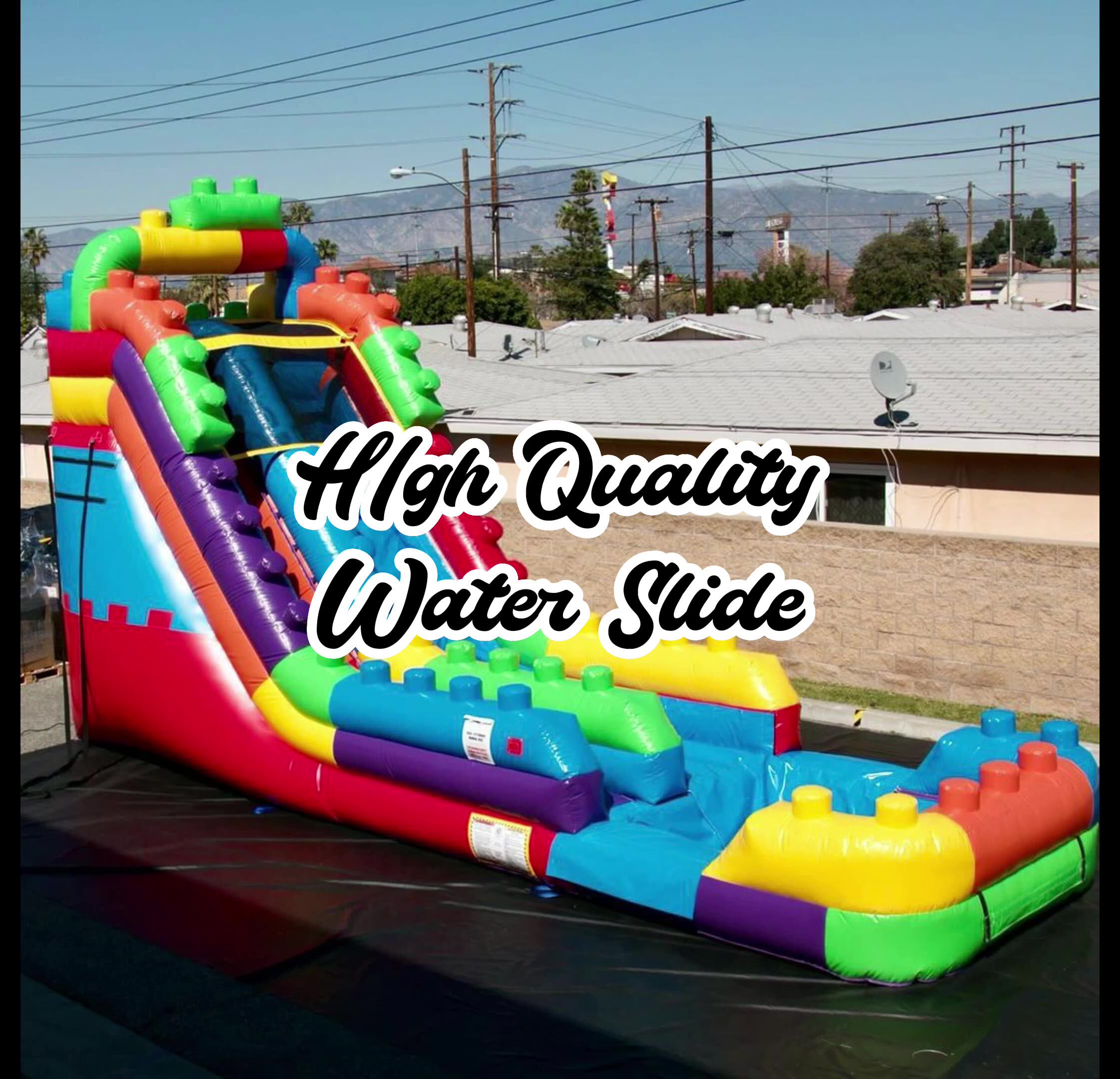 Rental Inflatables Commercial Water Slides Jumpers Wet Dry Slides Backyard Inflatable Adult