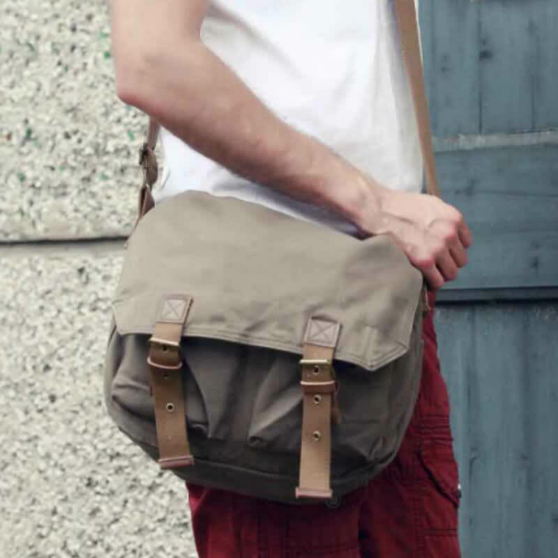 Army Green Canvas Crossbody Bag bet.yonsei.ac.kr