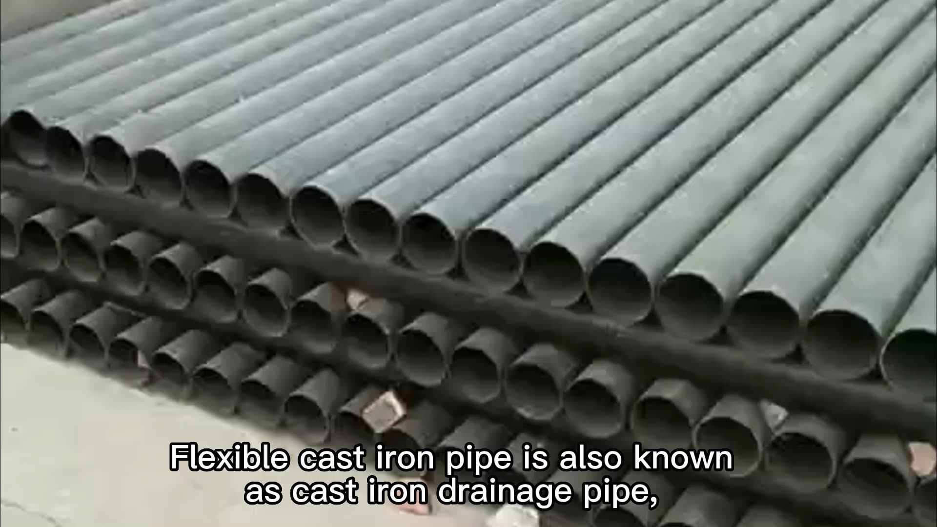 Bsen598 Flexible Seismic Cast Iron Drain Pipe Price Cast Iron Pipe