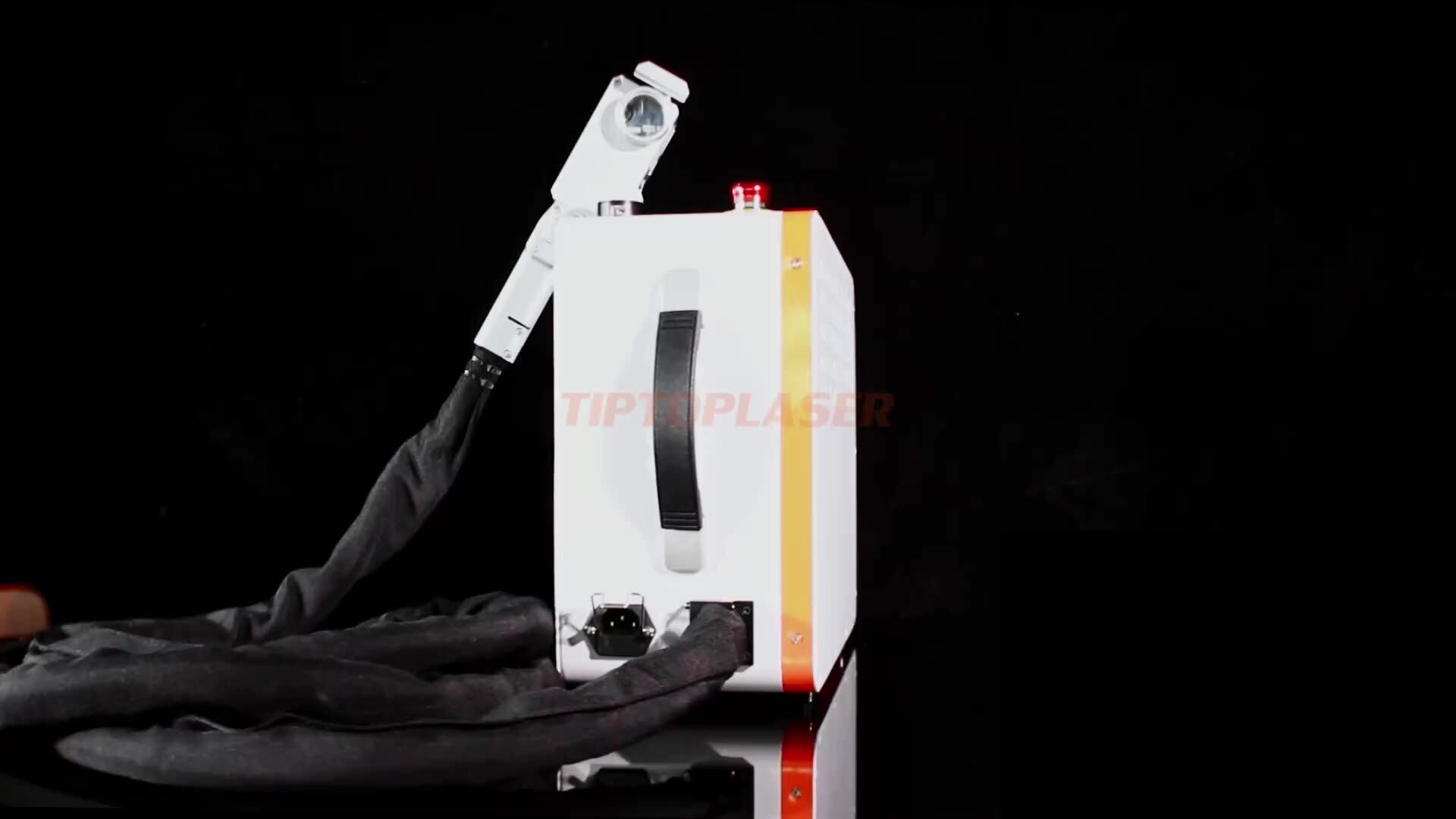 Pulsed Laser Cleaning Machine Metal Rust Removal Or Paint Oil And Wood