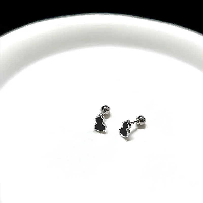 Серьги из нержавеющей стали, конструктор, стиль Chanel, простой и элегантный дизайн