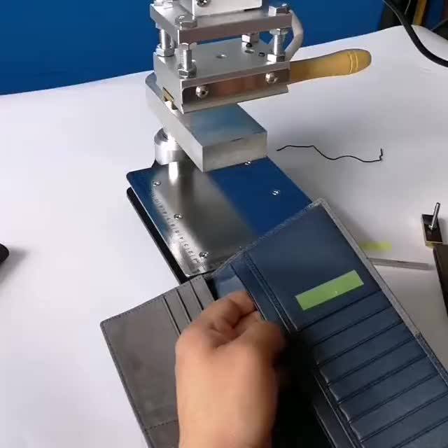 Stable Quality Gold Leaf Printing High Frequency Embossing Machine