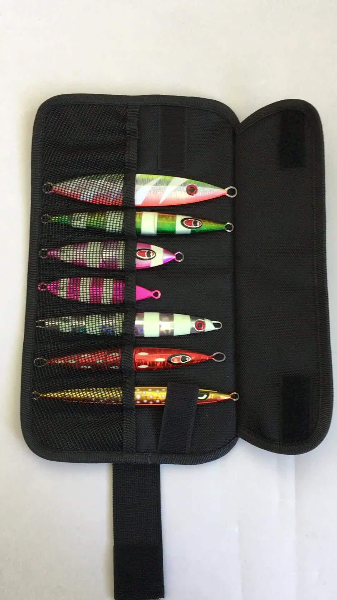 Funadaiko Portable Fishing Lure Bags Jig Bag For Metal Jigging Lure