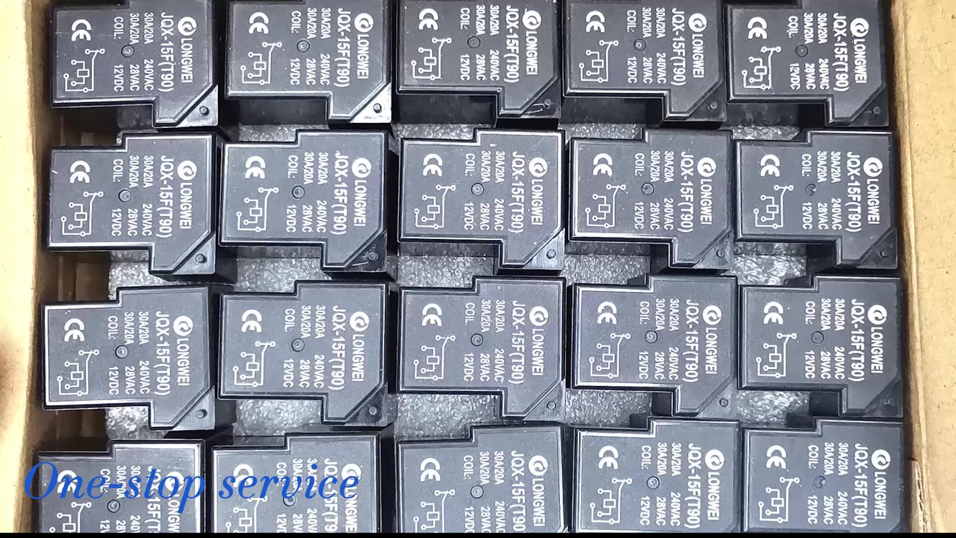 JQX-115F-012-1ZS1 Relais 12A 5-polig - 1 Stück Elektronik Relais