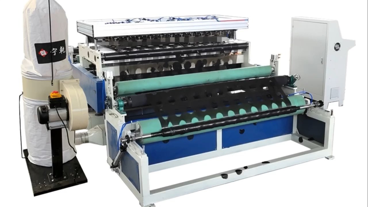 High Speed Holes Punching Perforating Machine For Pe Black Agriculture