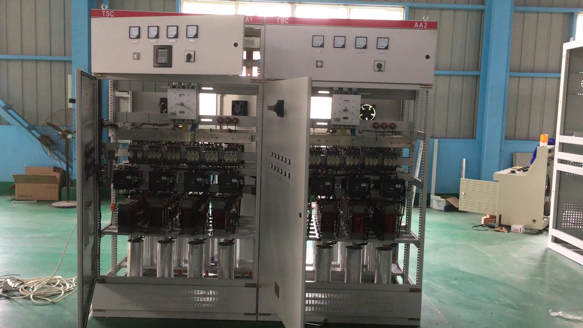 200 Kvar Capacitor Bank 7 Reactor Reactive Power Compensation Device
