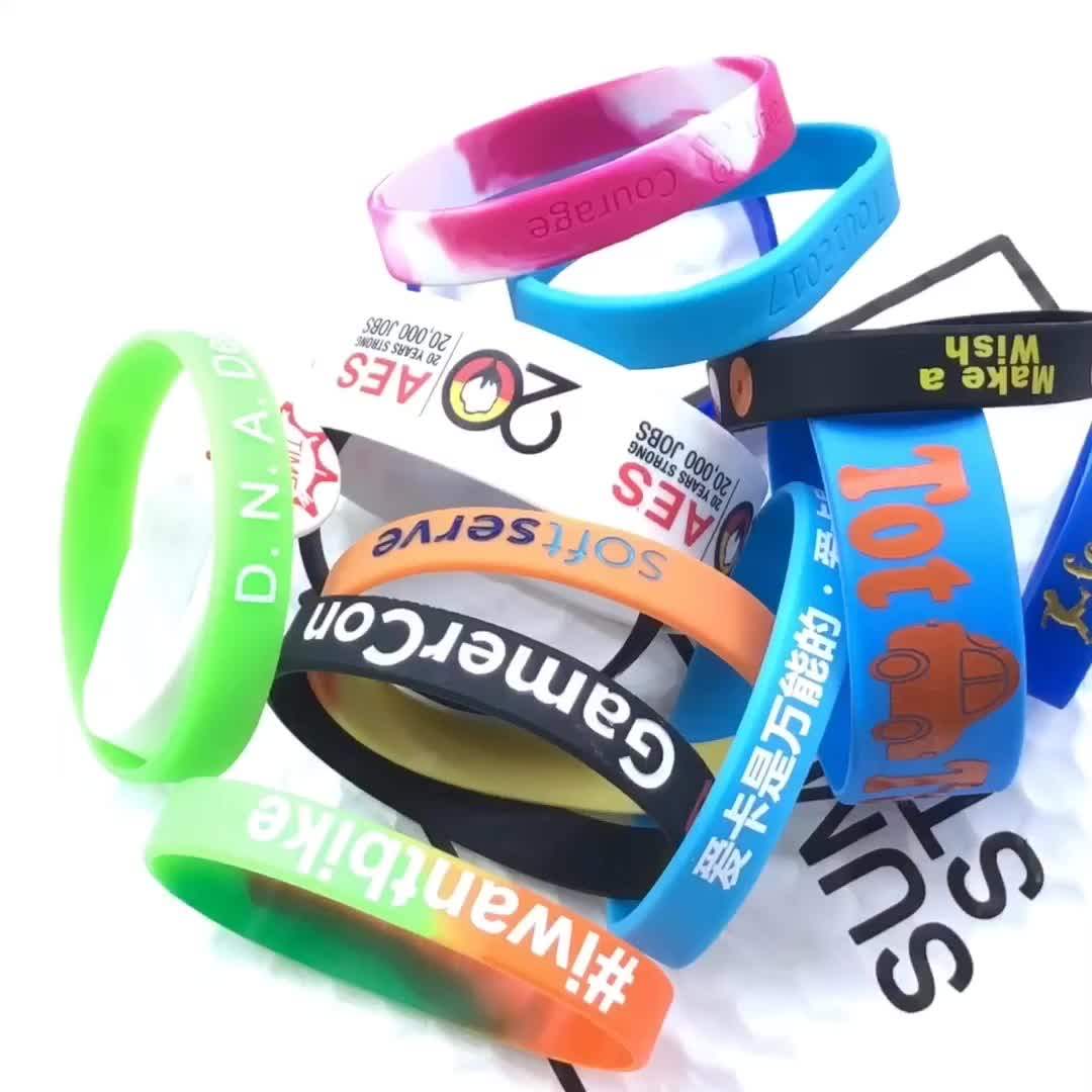 Promotional Rubber Wrist Bands,Custom Printing Silicon Wristband Buy