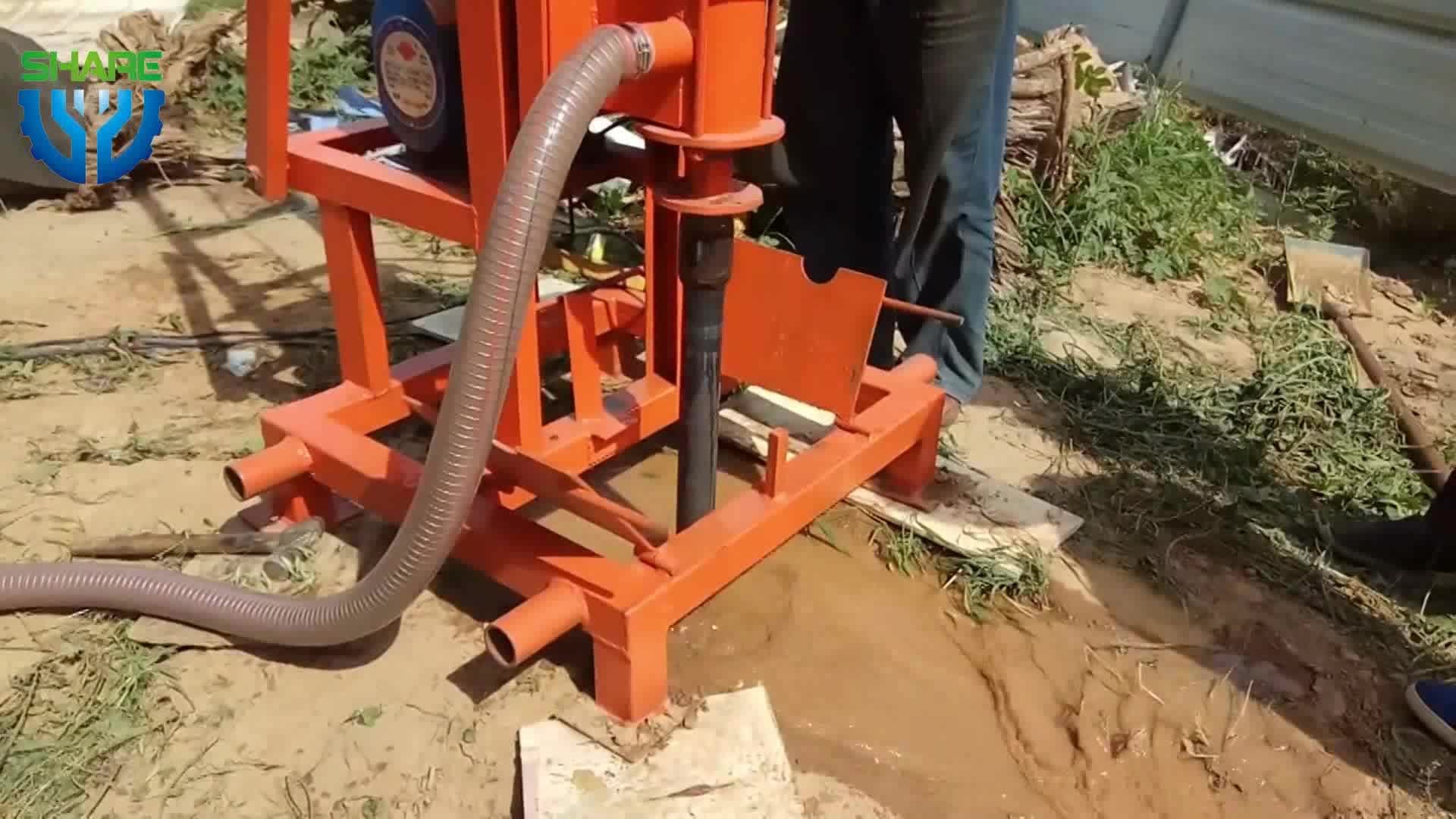 Rockbuster R100 Portable Small Water Well Drilling Rig for Sale Well
