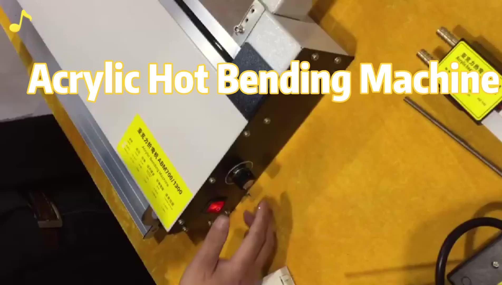 Acrylic Plastic Plate Bending Machine Abm 700/1300 Manual Bender Tool
