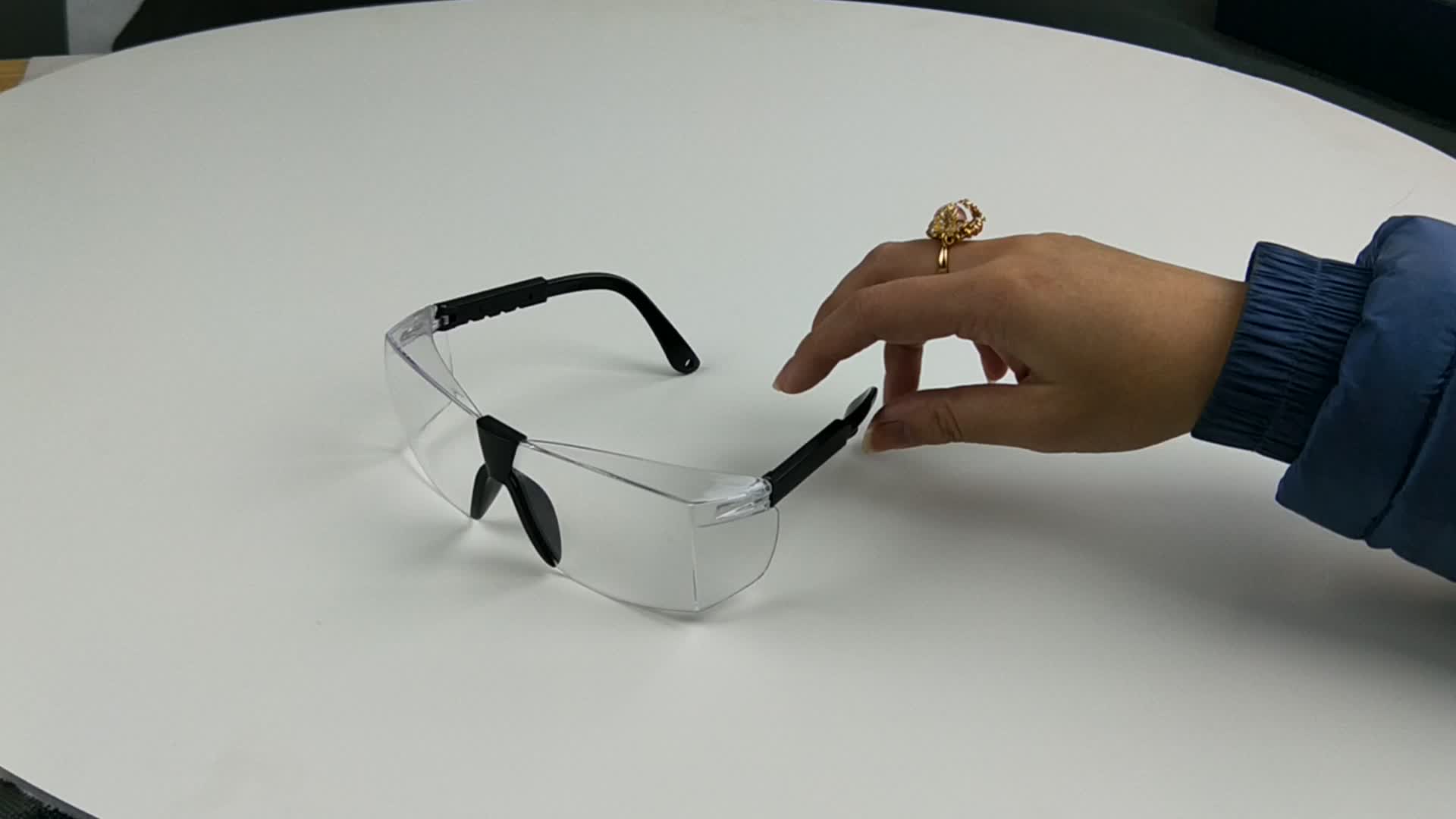 One Frame Double Lens Ansi Safety Eye Protection Glasses Buy Eye Protection Glasses,Eye