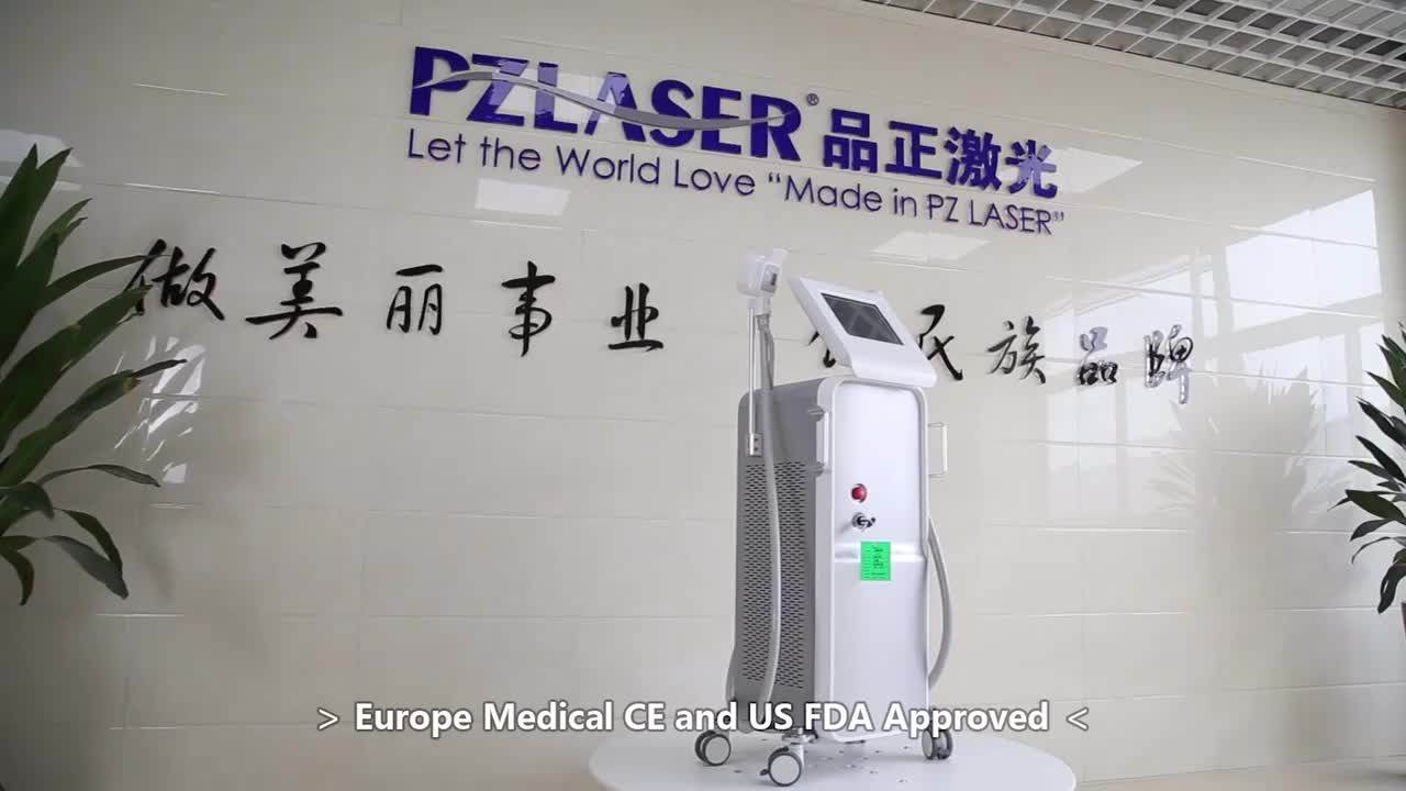 Pz Laser Tuv Approved Popular Powerful Germany Emitter Triple Wave 755 808 1064 Diode Laser Hair