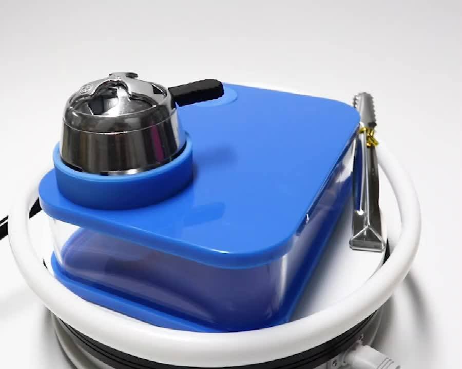 Wholesale Cheap Custom Colored Smoke Nargile Plastic Hookah Box Chicha