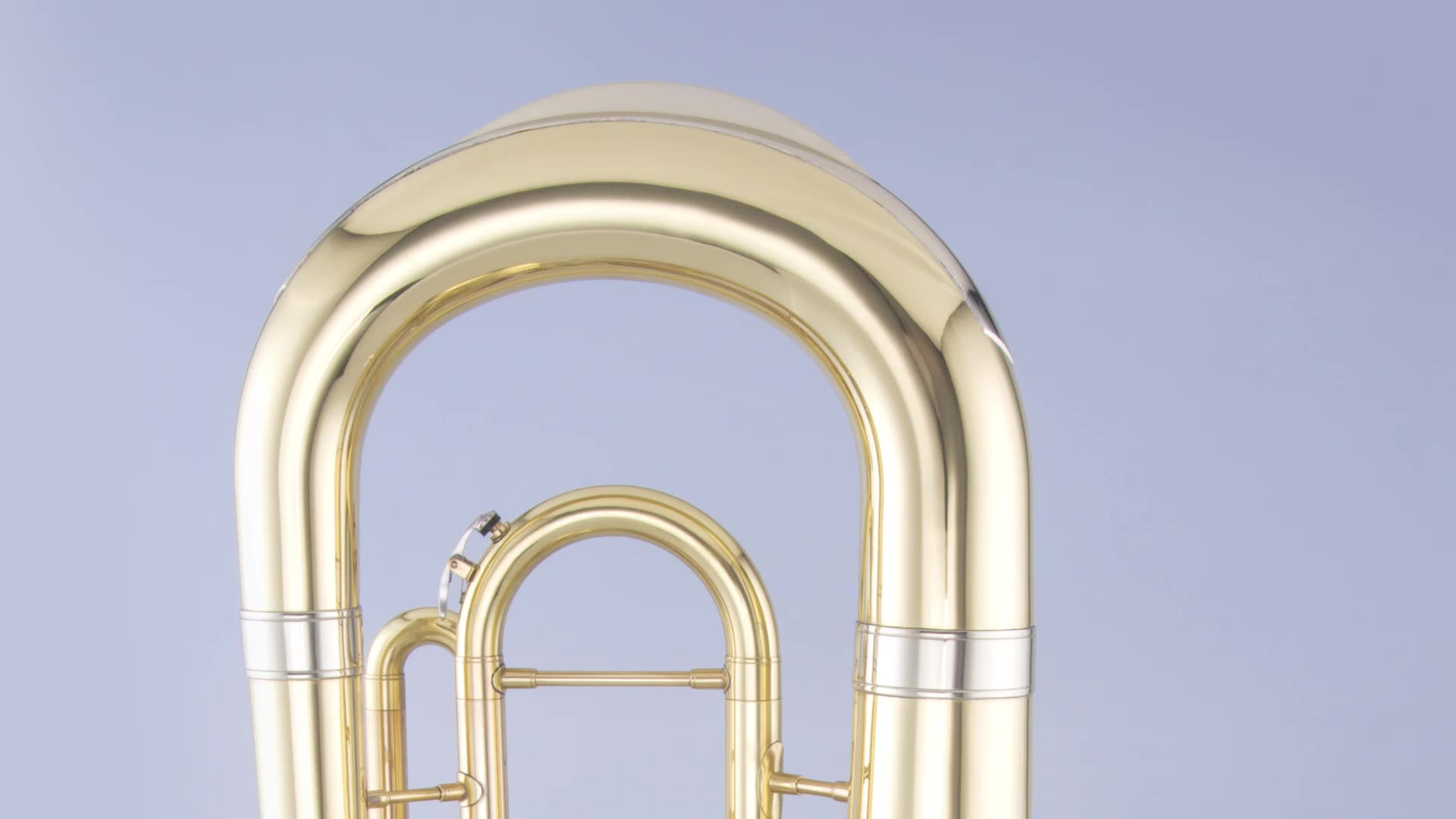 Bb Key Euphonium Gold Lacquer 3 Vertical Pistons Euphonium Buy