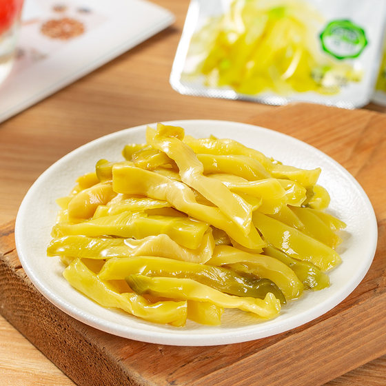 Jixiangju mustard shreds, fresh and crispy, 15g*20 bags, ready-to-eat pickles, pickles, pickles, portable packaging