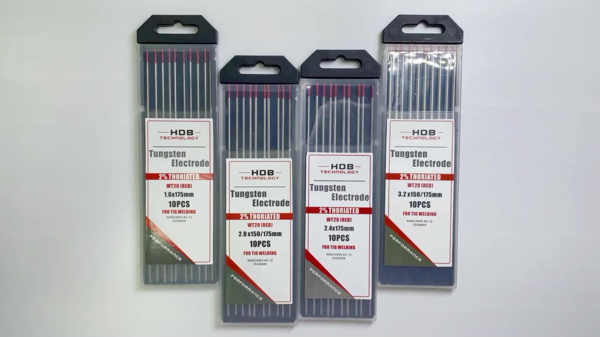 Tungsten Electrodes For Inert Gas Shielded Arc Welding,And For Plasma