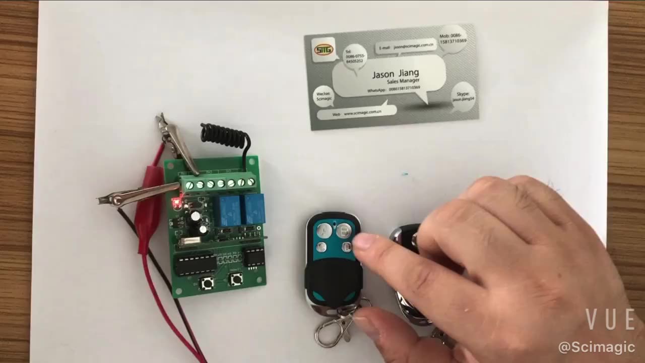 Smg822 433mhz Gate Control Receiver For Alutech At4 Anmotors At4