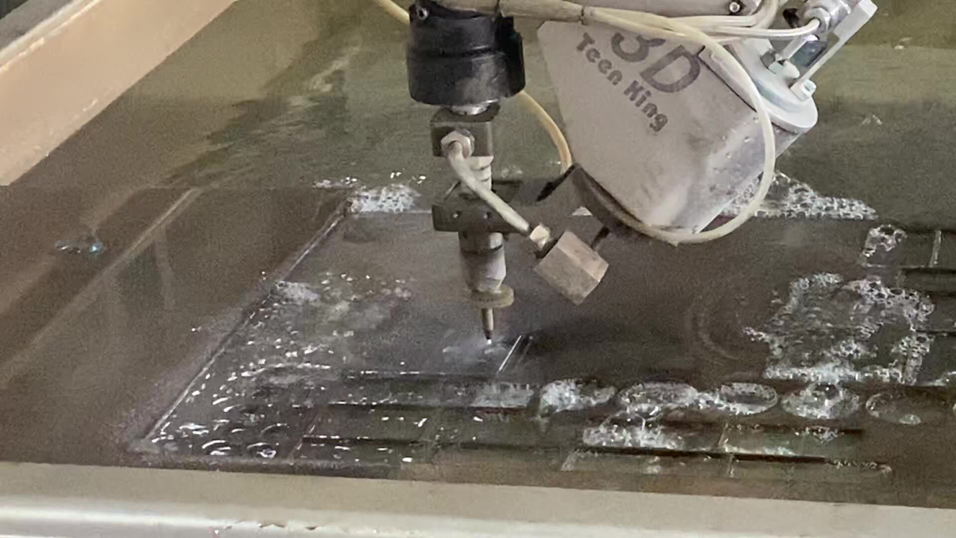 Waterjet Cutting Machine With Water Blasting Head Buy Waterjet