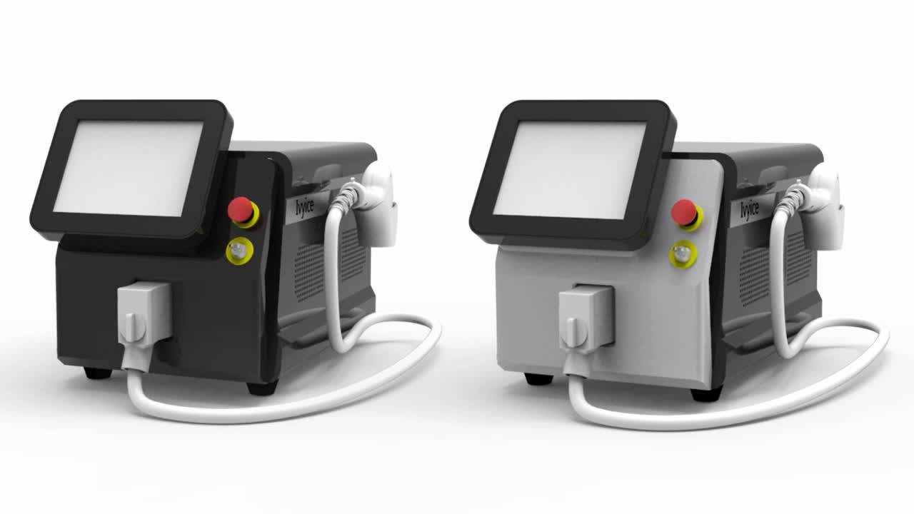 2020 Professional Germany Bars 3 Wavelength 755 808 1064 Diode Laser