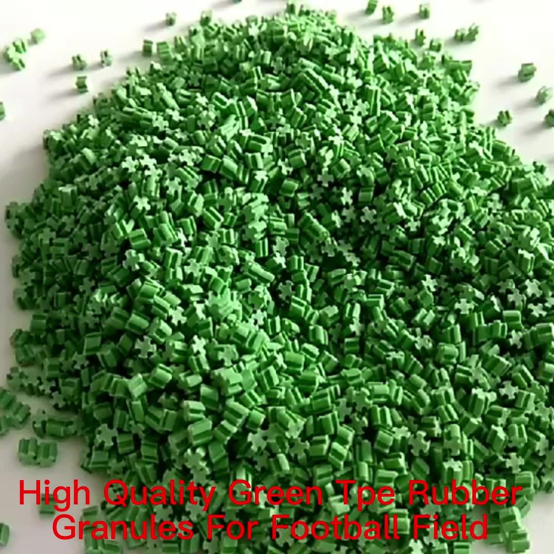 Sbr Tpe Epdm Rubber Granular Infill For Soccer Pitch Artificial Grass ...