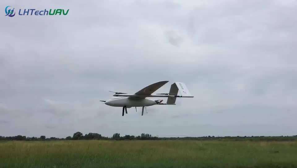 Simple Operation Uav Large Vtol Fixed Wing Drone Uav Long Range Unmanned Aerial Vehicles For