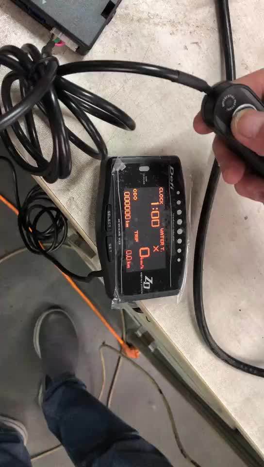 Universal Auto Lcd Gauge Defi Zd Meter Advance Gauge Display Digital