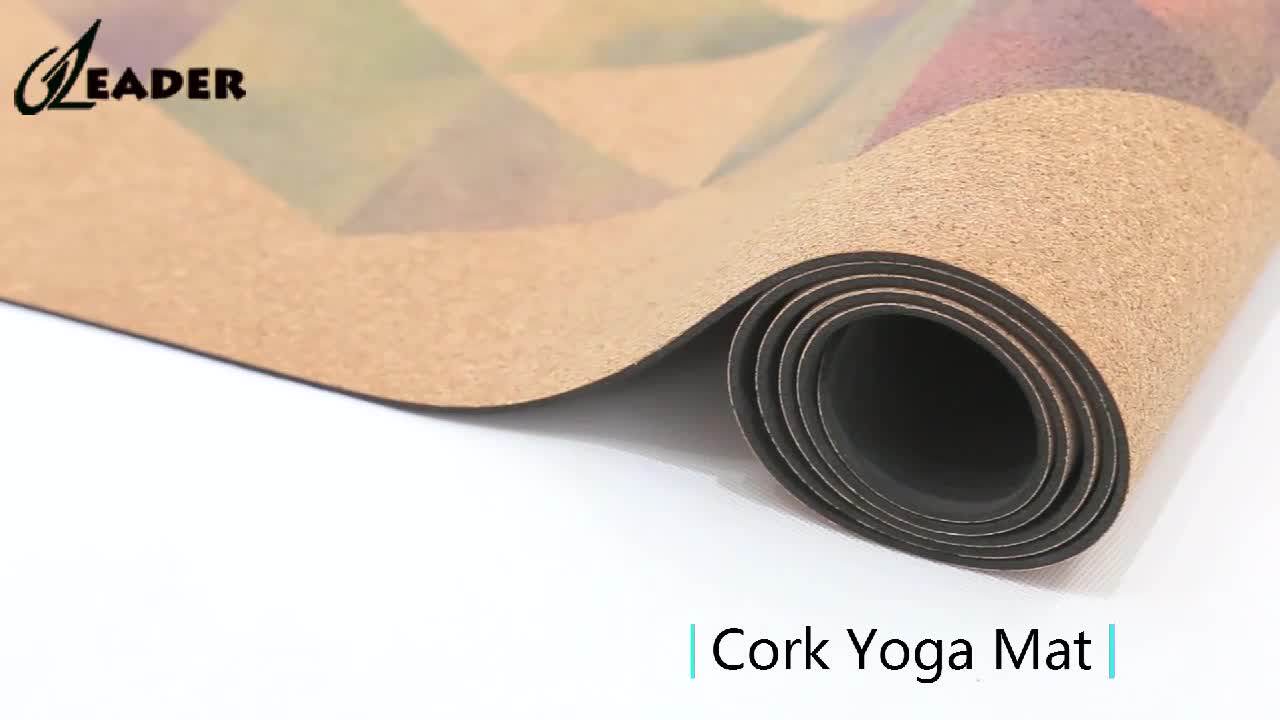 Luxury Cork Natural Rubber Organic Non Toxic Yoga Mat Buy Luxury Cork