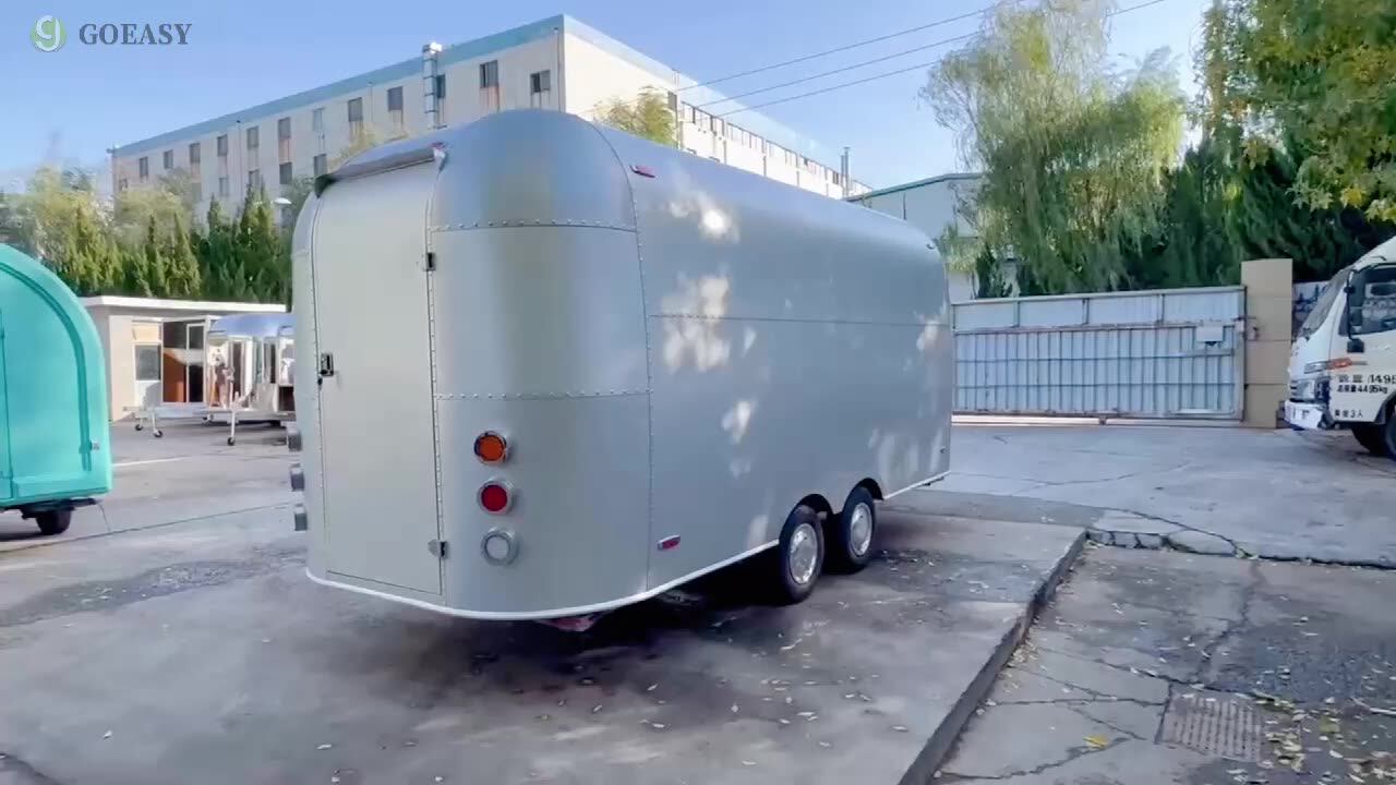 Goeasy Airstream Truck Modern Coffee Van Mobile Fully Equipped Food