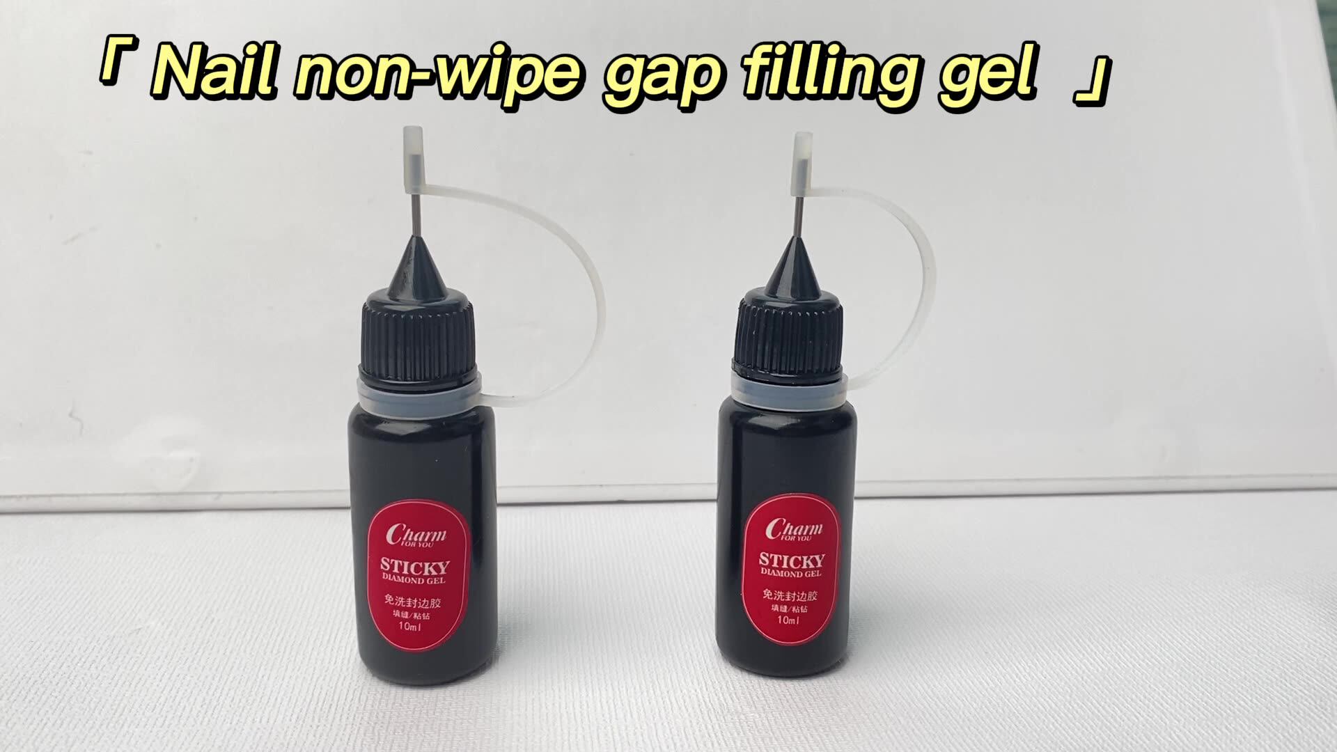 Caulking Needle Hole Head Caulking Compound Nail Stick Diamond Fill Gap Glue Nail Fixing Gel