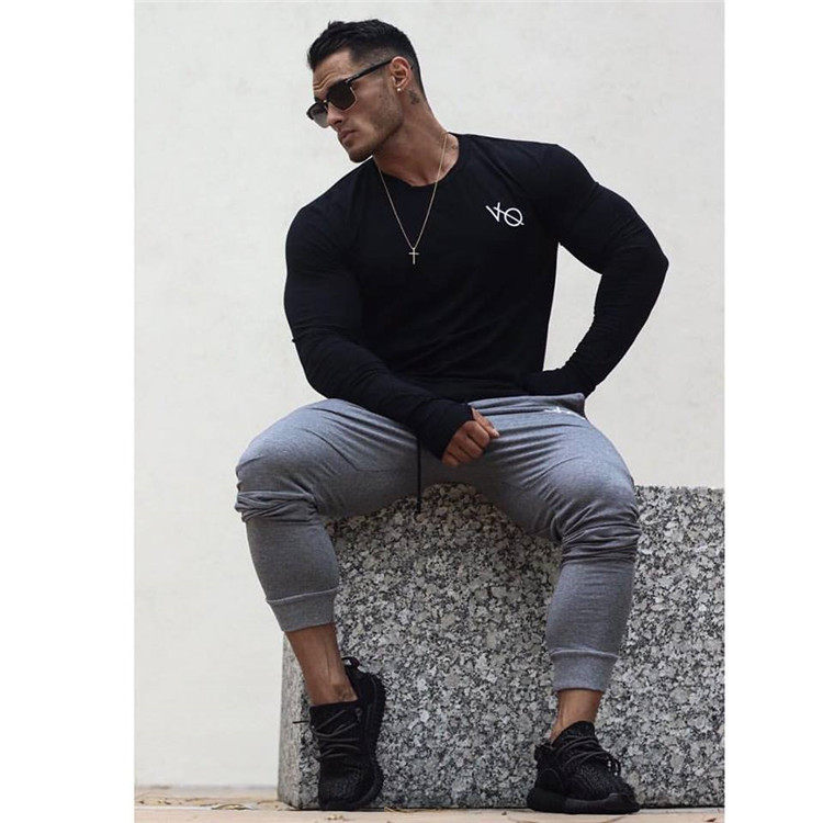 Jeremy Andre with solid color VQ long sleeve