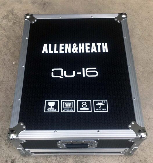 Allen QU16 믹서 플라이트 케이스 ALLEN/HEATH 믹서 박스 with dog house 믹서 플라이트 캐비닛