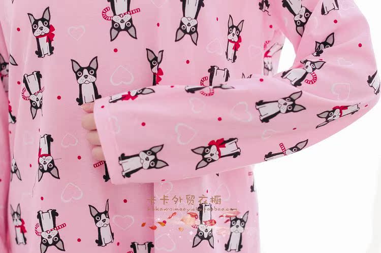 Mùa xuân và mùa hè phần mỏng ladies nightdress cộng với chất béo kích thước lớn vòng cổ dài tay váy đan nightdress đồ ngủ Châu Âu mã đơn giản ...