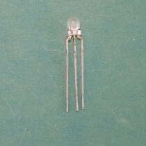 Red-green bicolor 3mmLED coyin co-yang with extremely light-emitting diodes (50) only ultra-high volume