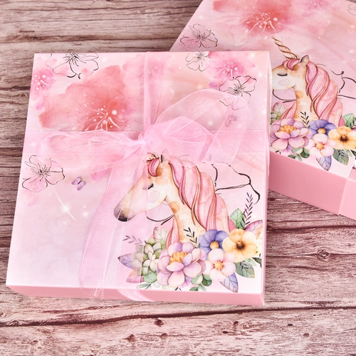 Милая розовая коробка, фруктовый чай, (в наличии на складе), подарок на день рождения, делается под заказ