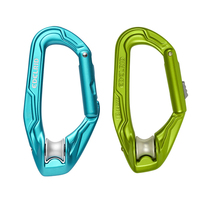 Ando Wise EDELRID Axiom Rock Climbing Rescue Aerial Work With Pulley Main Lock Spot