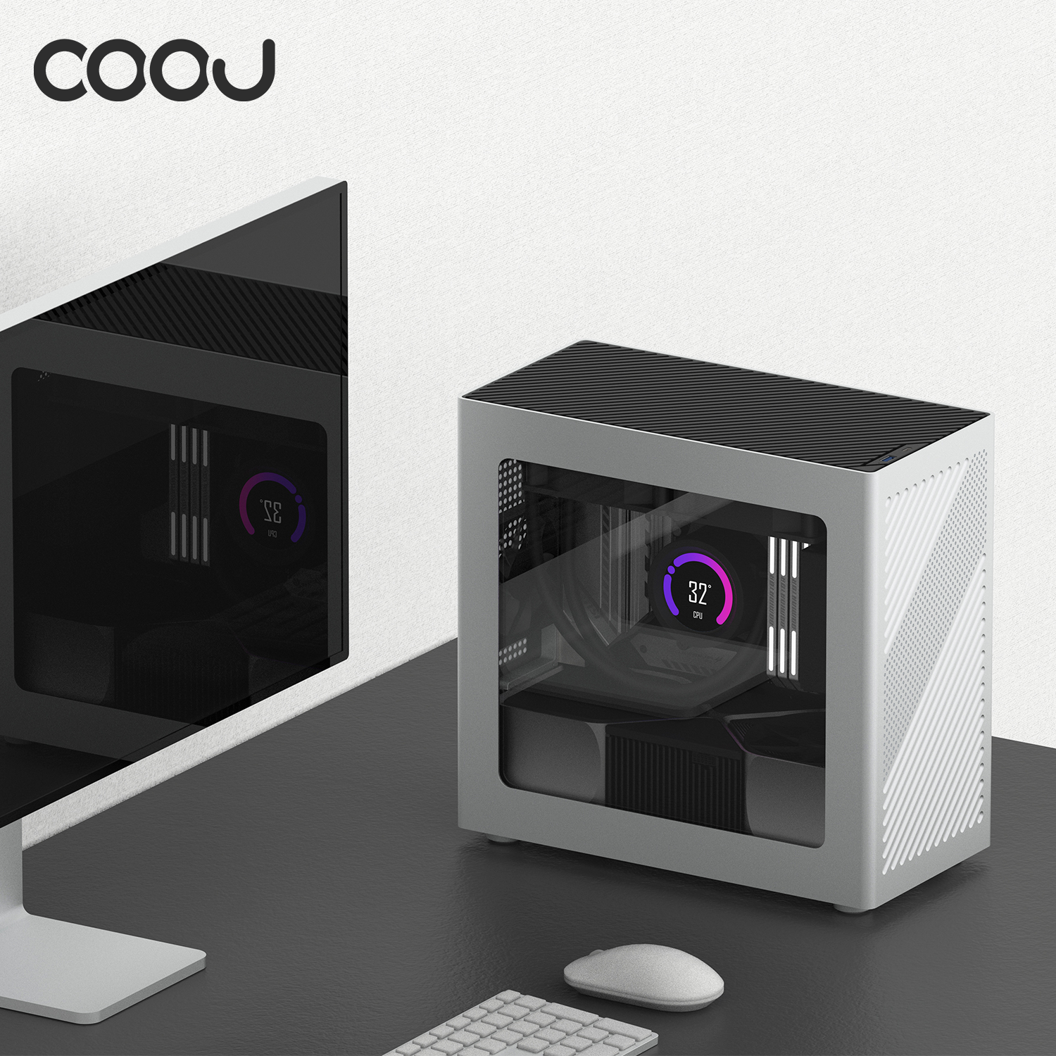 COOJ 宰相Z18侧透版MATX机箱，你的游戏主机新选择？-机箱-淘宝好物网