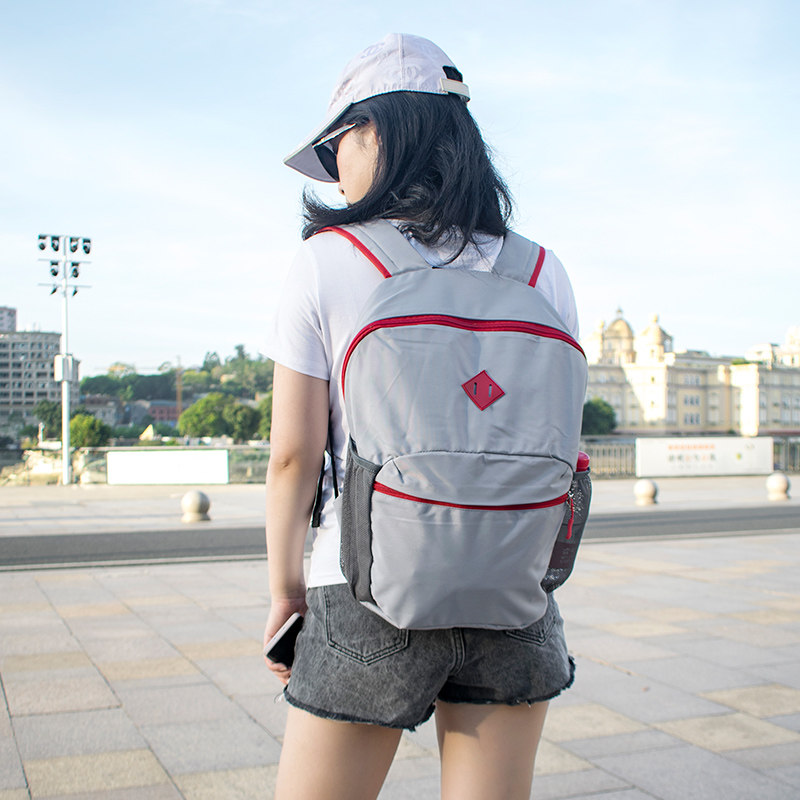 Ultra light double shoulder bag Female outdoor sport Shoulder Bag Climbing Bag Waterproof Large Capacity Light Hiking Backpacker Cedar Wood Mountain Dress