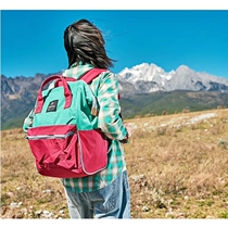 Chinese Fir Mountain backpack male outdoor leisure travel backpack student schoolbag large capacity fashion trend women