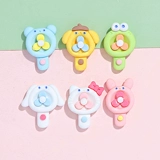 Мультяшный милый кремовый вентилятор, чехол для телефона, набор материалов ручной работы, барсетка, аксессуар для волос с аксессуарами, милые животные, «сделай сам»